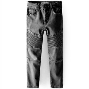 Zara biker jeans